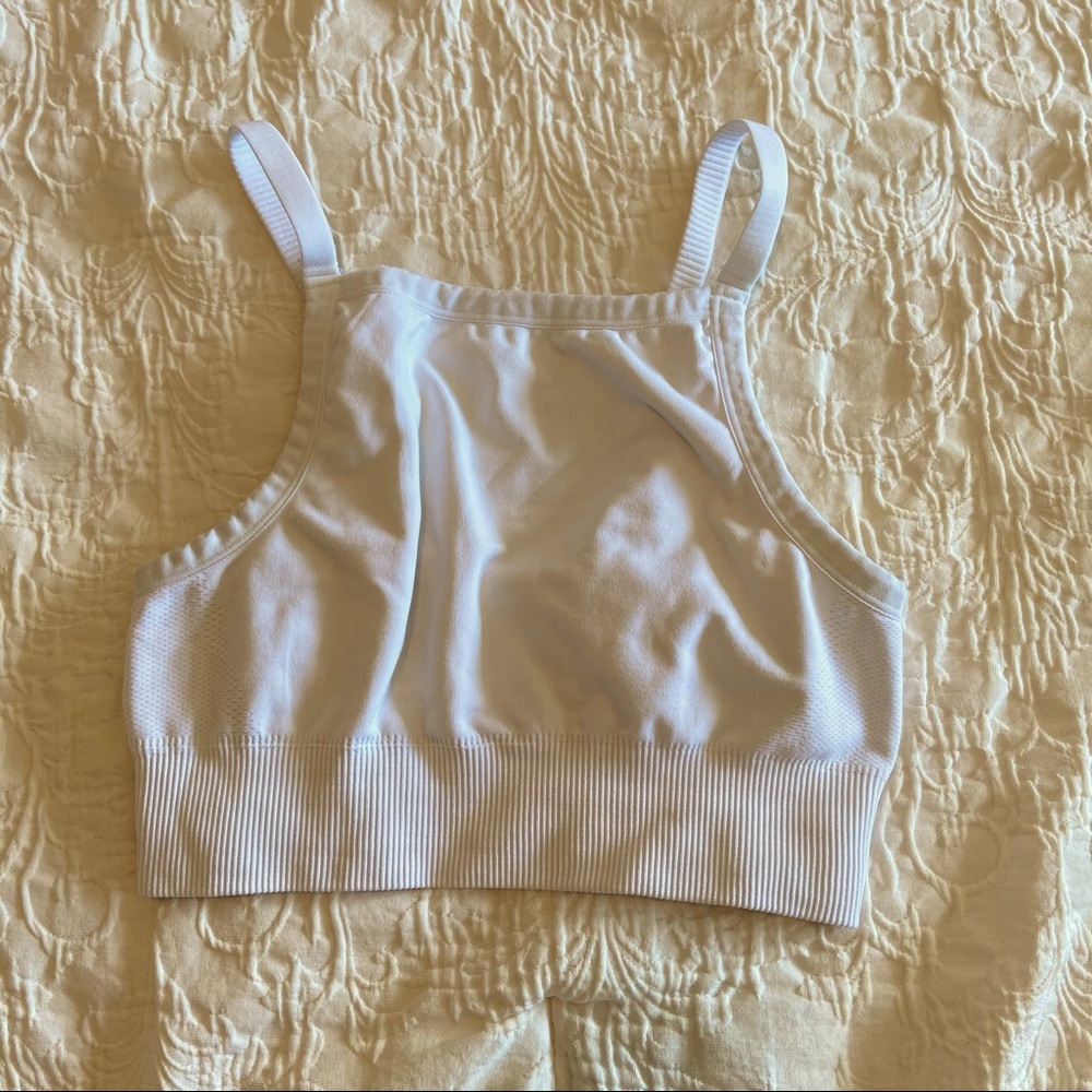 Aerie high neck style sports bra